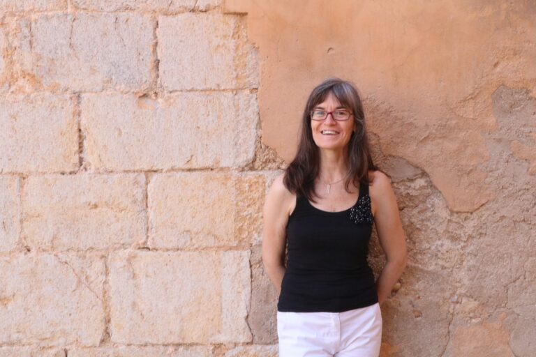 La poeta Maria Josep Escrivà. Fotografia d'Albert Gisbert